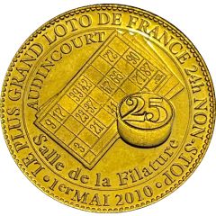 Tourist token - Arthus Bertrand - Audincourt - Le plus grand loto de France