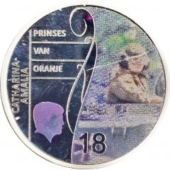 Medal - The Princess of Orange 18 Years