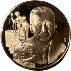 Medal - Jewish People`s History Yitzhak Ben-Zvi