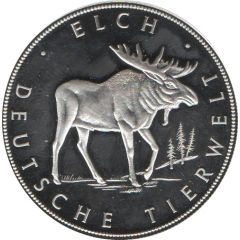 Token - German Fauna Moose