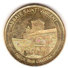 Monnaie de Paris Tourist Token - Nieul sur l`Autise Abbaye Saint Vincent