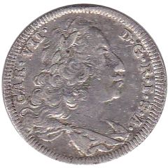 3 Kreuzers - Charles Albert
