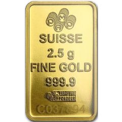 2.5 Gram Gold PAMP - Lady Fortuna