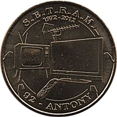 Monnaie de Paris Tourist Token - Antony SETRAM - 1972-2012