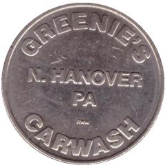 Token - Greenie`s Hanover, Pennsylvania