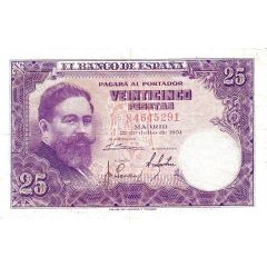 25 Pesetas