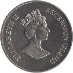 50 Pence - Elizabeth II Frigate birds