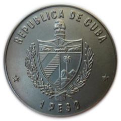 1 Peso Cuban Volanta Coach