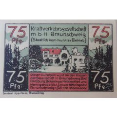 75 Pfennig Kraftverkehrsgesellschaft