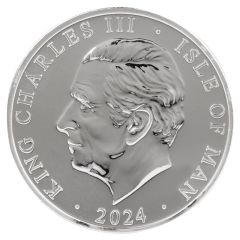 5 Sovereigns - Charles III 80th Ann. D-Day, Silver Proof