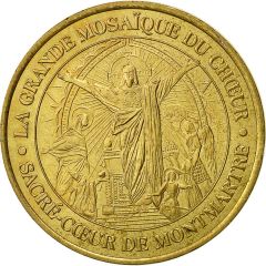 Monnaie de Paris Tourist Token - Sacré-Coeur de Montmartre La grande mosaïque du coeur