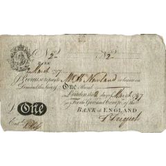 1 Pound White, 1797 Issue