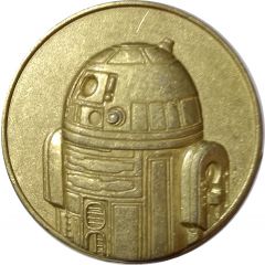 Token - California Lottery Star Wars Collectible Coin - R2-D2