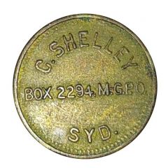 Token - C.Shelley Game/Amusement Token