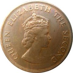 1⁄12 Shilling - Elizabeth II 1st portrait, Charles II