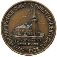 Token - New Hampshire Constitution Sesquicentennial