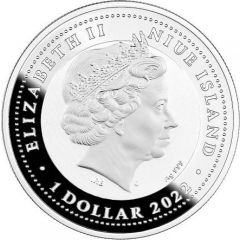 1 Dollar - Elizabeth II Amber Scarabaeus