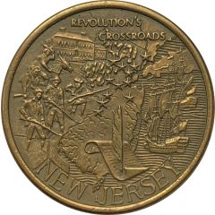 Medal - American Revolution Bicentennial New Jersey