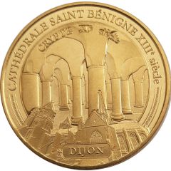 Monnaie de Paris Tourist Token - Saint Bénigne Cathédrale