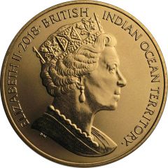 2 Pounds - Elizabeth II Coconut crabs, Titanium