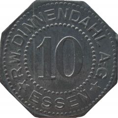 10 Pfennig - Essen R.W. Dinnendahl