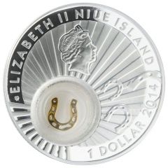 1 Dollar - Elizabeth II Horseshoe