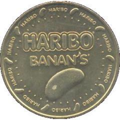 Monnaie de Paris Tourist Token - Haribo Banan`s