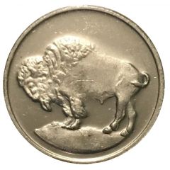 1 Gram Silver Buffalo
