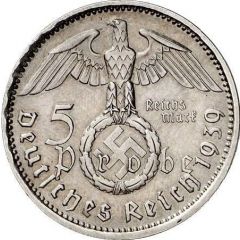 5 Reichsmark Pattern