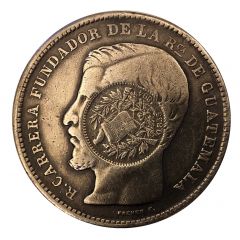 1 Peso Counterstamped coinage