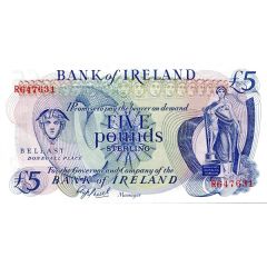 5 Pounds Bank of Ireland