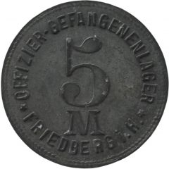 5 Mark - Friedberg Offizier Gefangenenlager