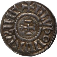 Denier - Louis I Toulouse mint