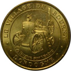 Tourist token - Monnaie de Paris - Le Bugue-sur-Vézère - Le village du Bournat