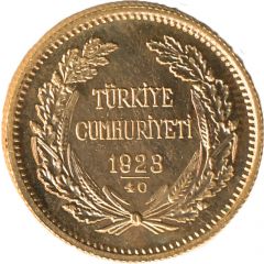 250 Kuruş Gold Bullion Coinage