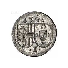 1 Pfennig - Jakob Ernst von Liechtenstein