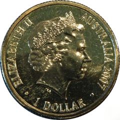 1 Dollar - Elizabeth II 4th Portrait - Year of the Pig