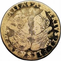 1/2 Silver Gulden - Albert and Isabella