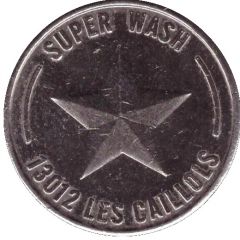 Car Wash Token - Super Wash