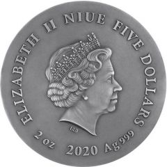 5 Dollars - Elizabeth II Gray Wolf