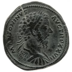 Sestertius - Marcus Aurelius VICT GER (A) IMP VI COS III S C
