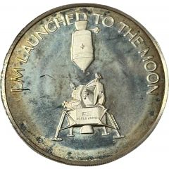 Medal - Apollo Project LM Launched to the Moon