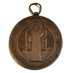 Medal - Saint Benedict 1400th Anniversary