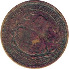 So-Called Dollar - 1893 Columbian Exposition Statue of Liberty