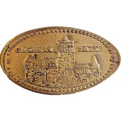 Elongated coin - Castelul Bran