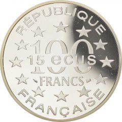 100 Francs / 15 ECUs Big Ben