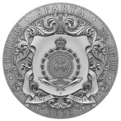 5 Dollars - Charles III Sparta