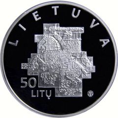 50 Litų Lithuanian Sąjūdis