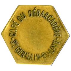 25 Centimes Café du Débarcadère - St Germain-en-Laye [78]