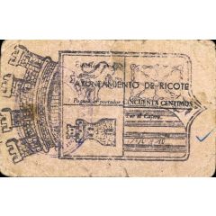 50 Céntimos Ricote